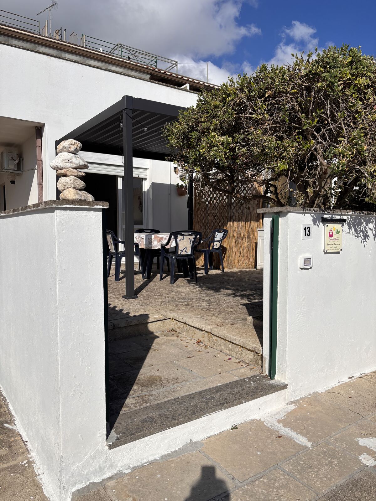 Greta's House - ingresso e patio